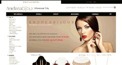 Desktop Screenshot of andreabijoux.com
